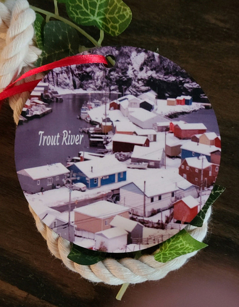 Trout River Tree Ornament