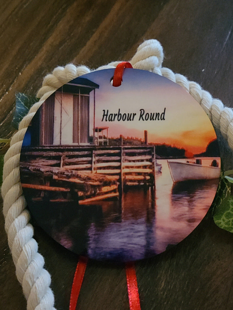 Harbour Round Tree Ornament