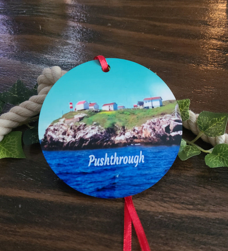 Pushthrough Tree Ornament