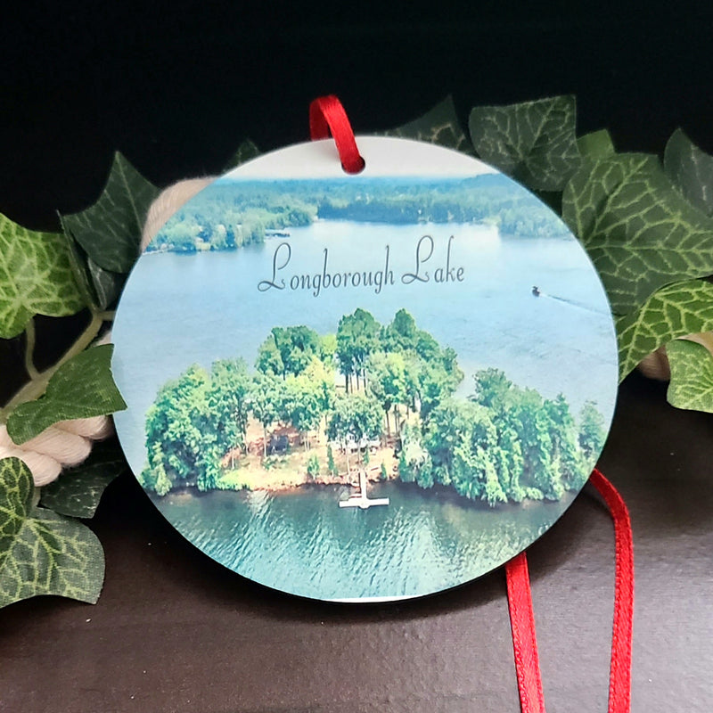 Longborough Lake Tree Ornament