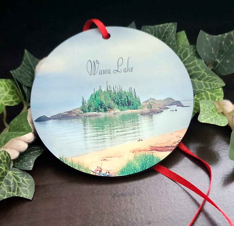 Wawa Lake Tree Ornament