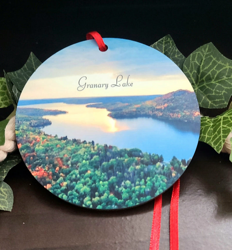 Granary Lake Tree Ornament