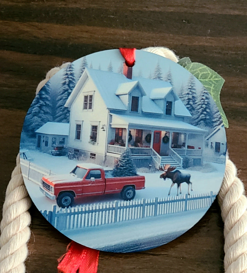 Wintery Tree Ornament