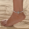 Boat Anchor Rudder Beaded Anklet