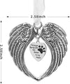 Pet Memorial Ornament with Angel Wings