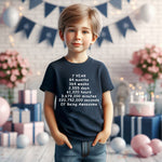 Unisex 7 Years, Days, Weeks, Hours, Minutes, Seconds T Shirt