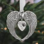 Pet Memorial Ornament with Angel Wings