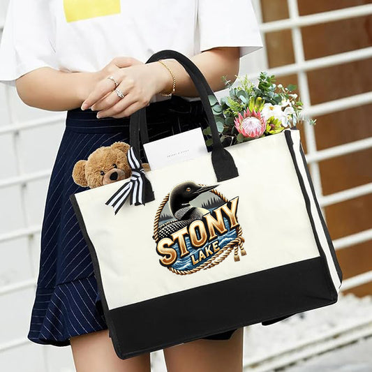 Stony Lake Canvas Tote bag