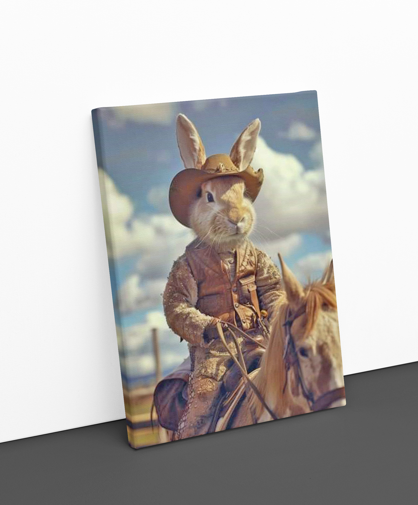 Alberta Bunny Canvas Print