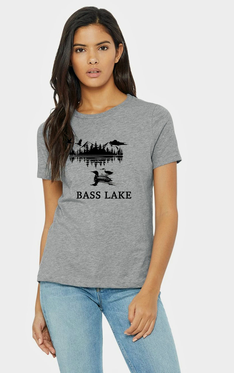 Ladies Bass Lake T Shirt