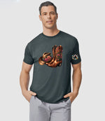 Unisex Cowboy Boots & Hat T Shirt