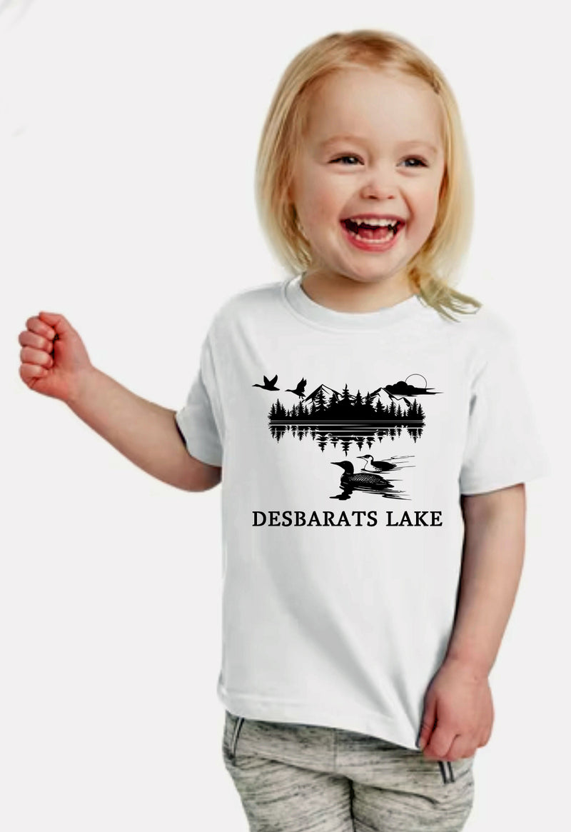 Unisex Child Desbarats Lake T Shirt