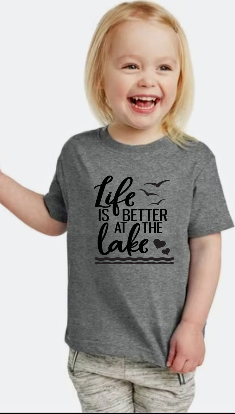 Unisex Child Life Is Better At The Lake T Shirt