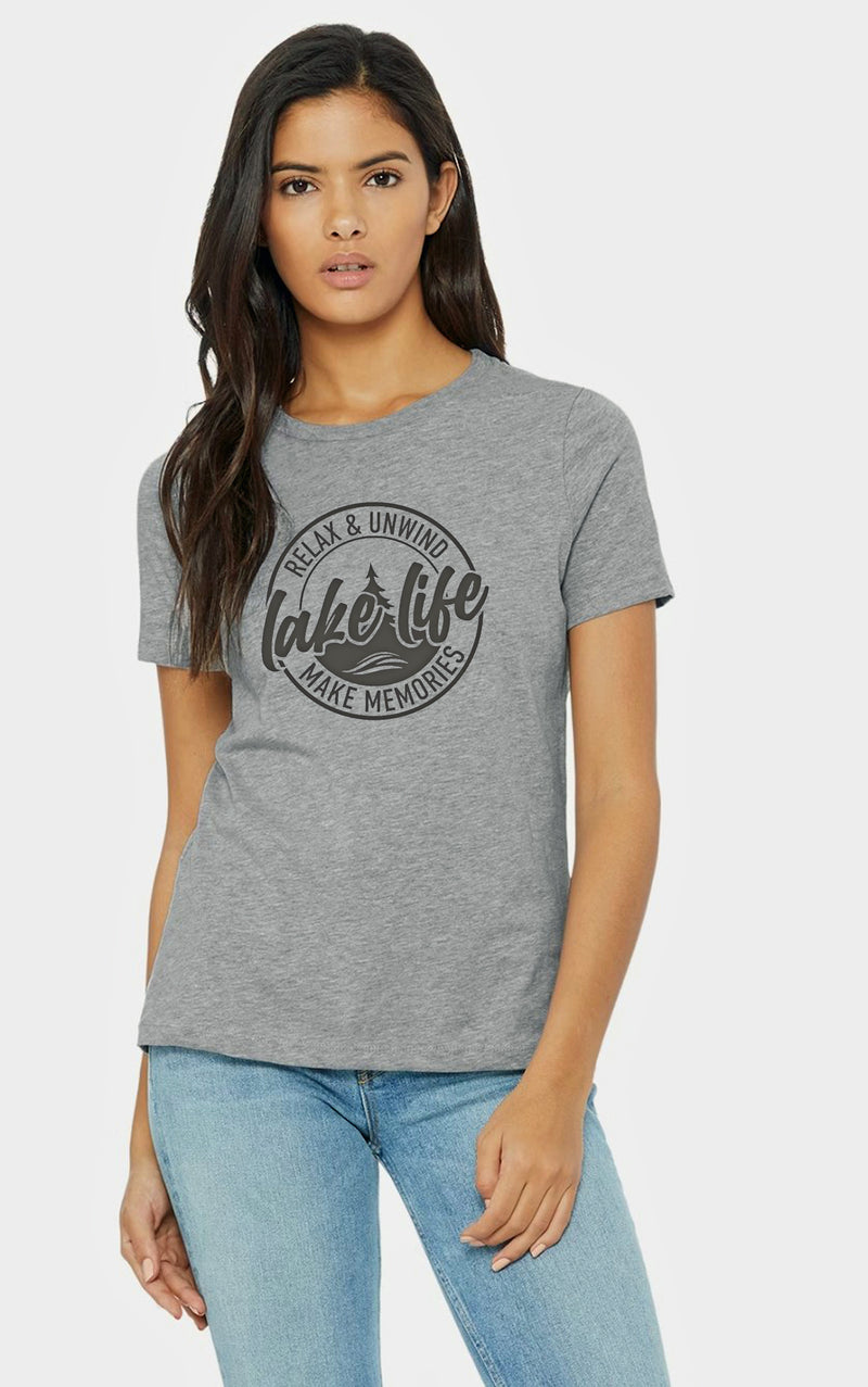 Ladies Lake Life T Shirt