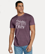 Unisex Drinks Well With Others T Shirt