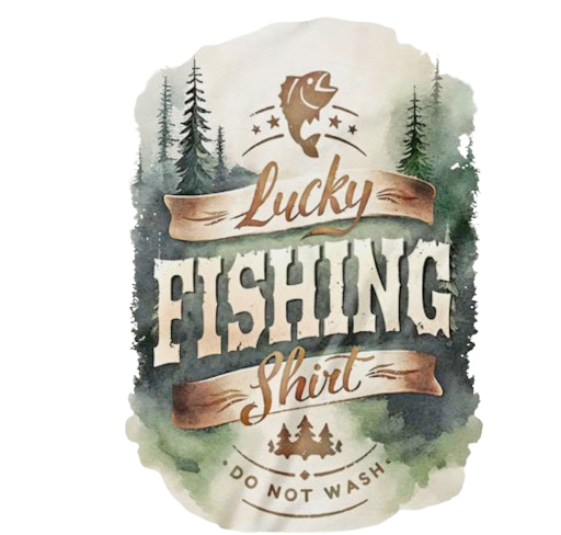 Unisex Lucky Fishing Shirt T Shirt