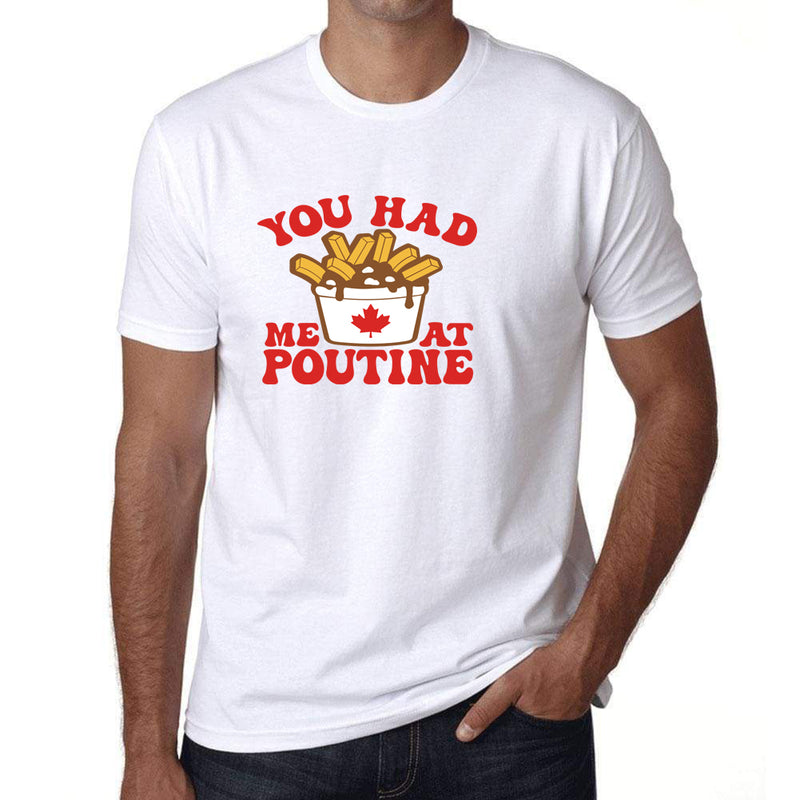 Unisex Adult Poutine T Shirt