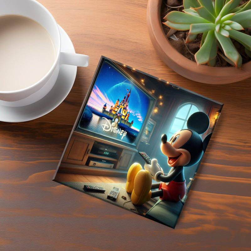 Customized Mickey Mouse Coaster