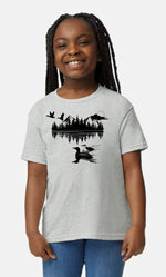 Unisex Youth Big Hawk Lake T Shirt