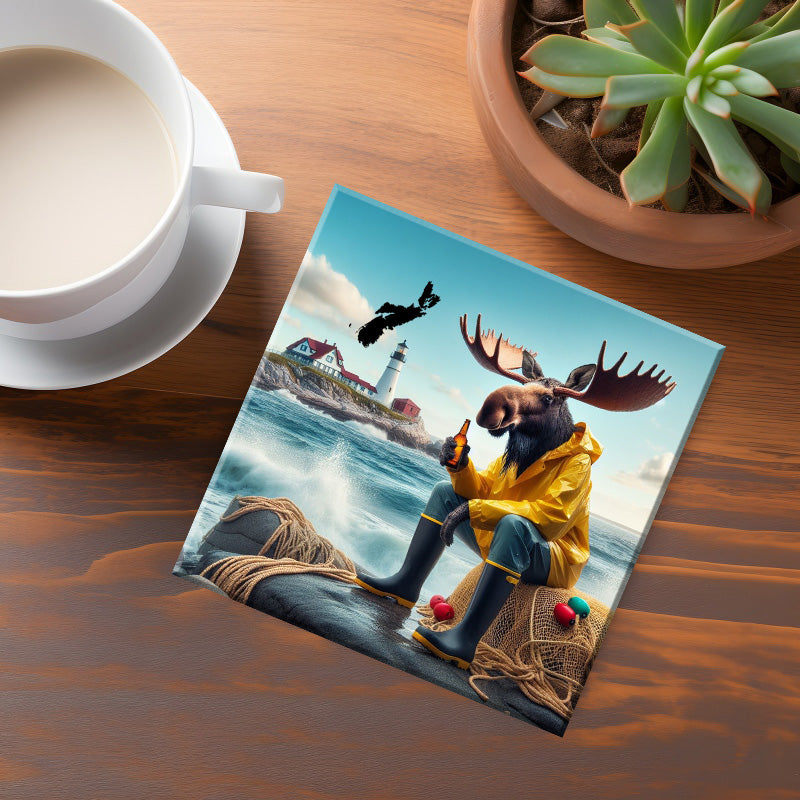 Nova Scotia Moose Coaster