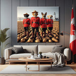 Prince Edward Island RCMP Canvas Print