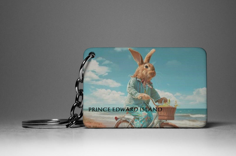 Prince Edward Island Bunny Keychain & Tumbler Set