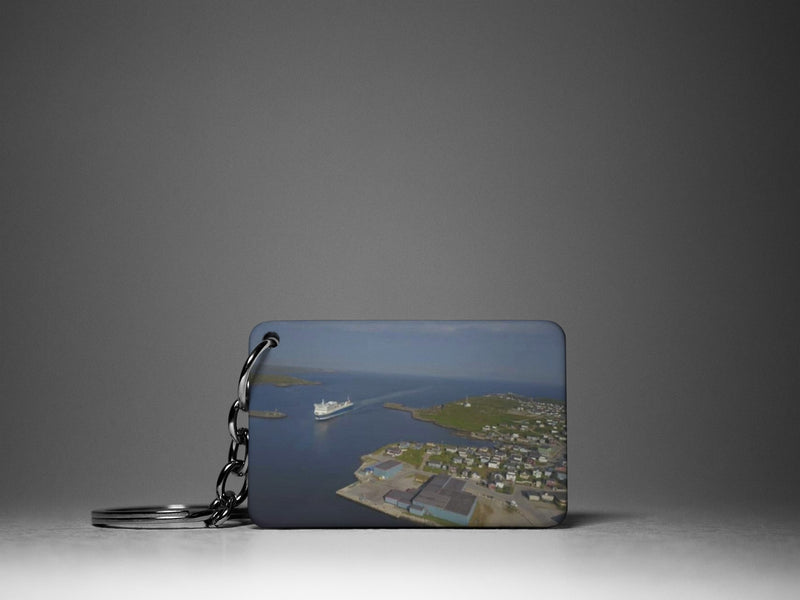 Port Aux Basques Keychain