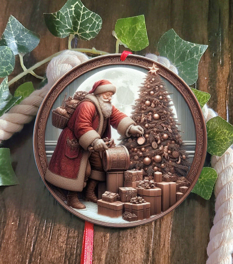 Santa Tree Ornament