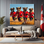 Saskatchewan RCMP Canvas Print