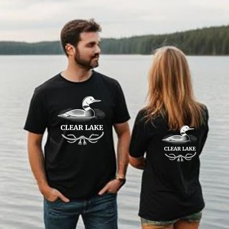 Clear Lake Unisex Loon T Shirt