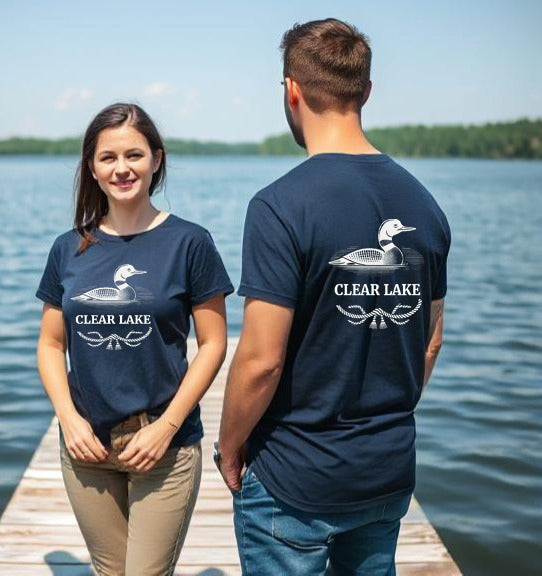 Clear Lake Unisex Loon T Shirt