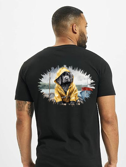 Unisex Sou'wester Newfoundland Dog T Shirt