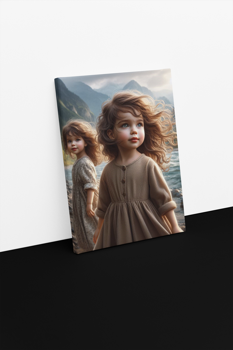 Scenic Sisters Canvas Print