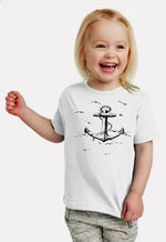 Unisex Child Anchor & Gulls T Shirt