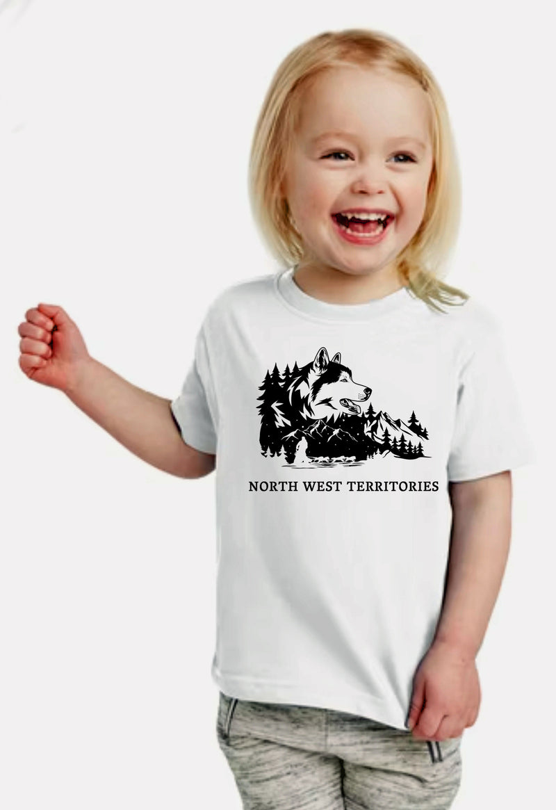 Unisex Child North West Territories T Shirt