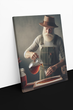 The Gentle Art of Maple Syrup Making Canvas Print