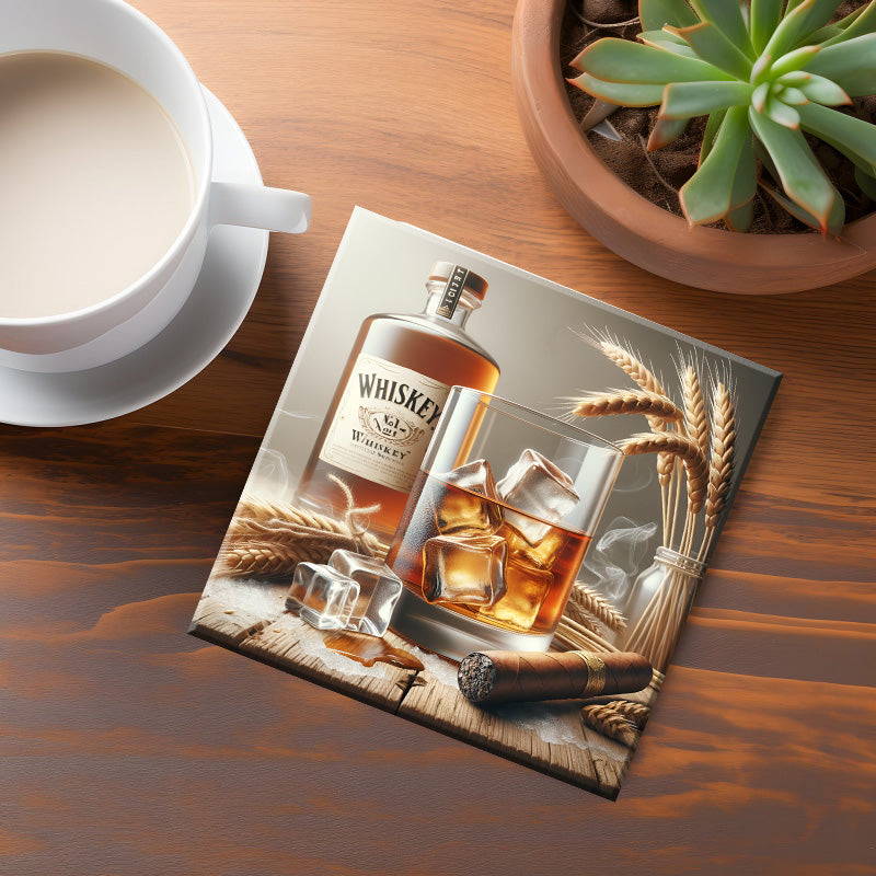 The Whiskey Drinker Coaster