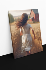 Wheat Field Wonder Canvas Print