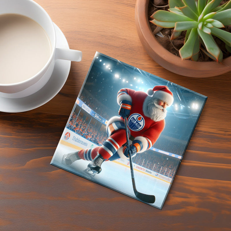 Alberta ( Edm Oilers)  Santa Coaster