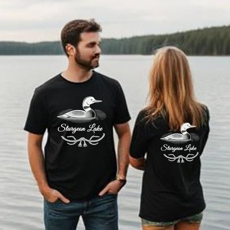 Sturgeon Lake Unisex Loon T Shirt