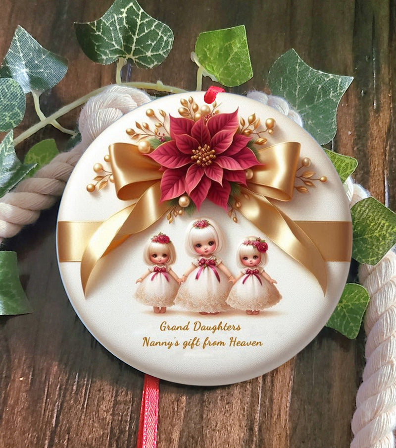 Personalized Nanny Tree Ornament