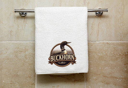 Buckhorn Lake Loon Towel