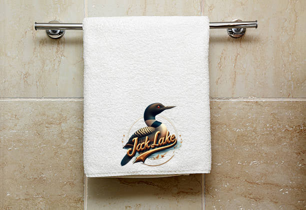 Jack Lake Loon Towel