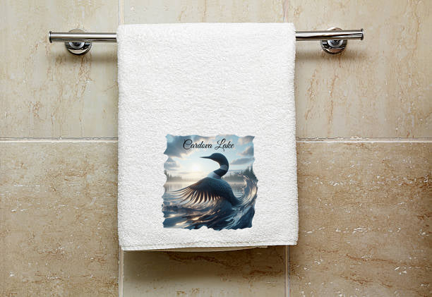 Cardova Lake Loon Towel