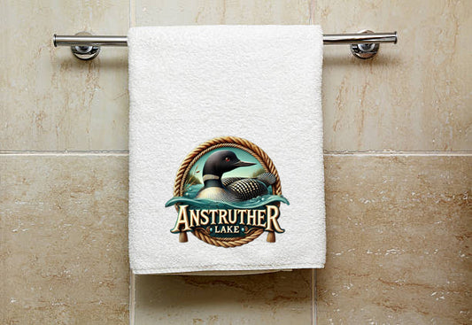 Anstruther Lake Loon Towel