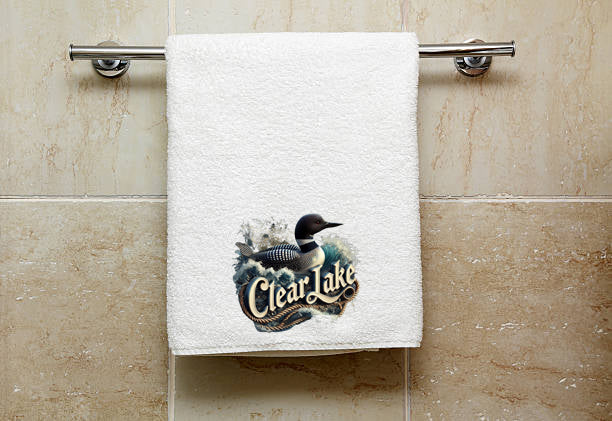 Clear Lake Loon Towel