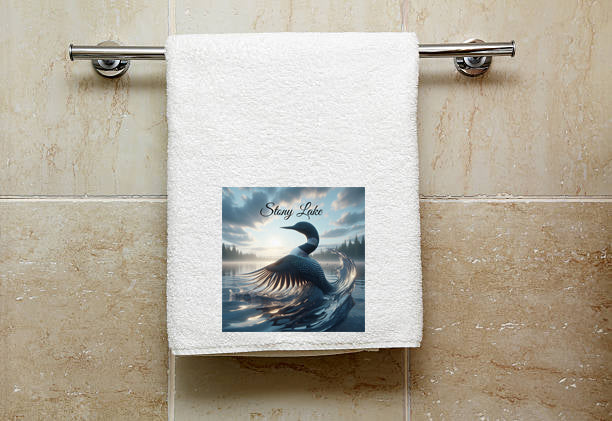 Stony Lake Loon Towel