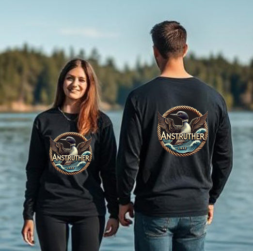 Anstruther Lake Unisex Long Sleeve Dtf T Shirt