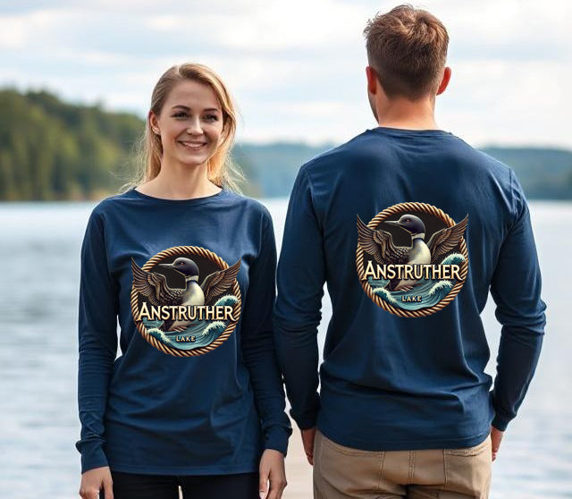 Anstruther Lake Unisex Long Sleeve Dtf T Shirt