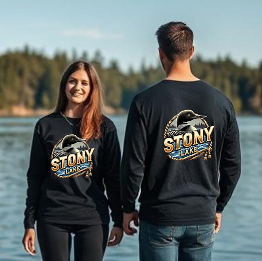 Stony Lake Unisex Long Sleeve Dtf T Shirt